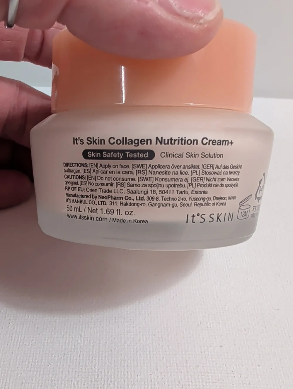 It's Skin Collagen Nutrition Cream + Firming Moisturizer